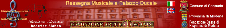 Sito ufficilae Teatro Comunale di Modena